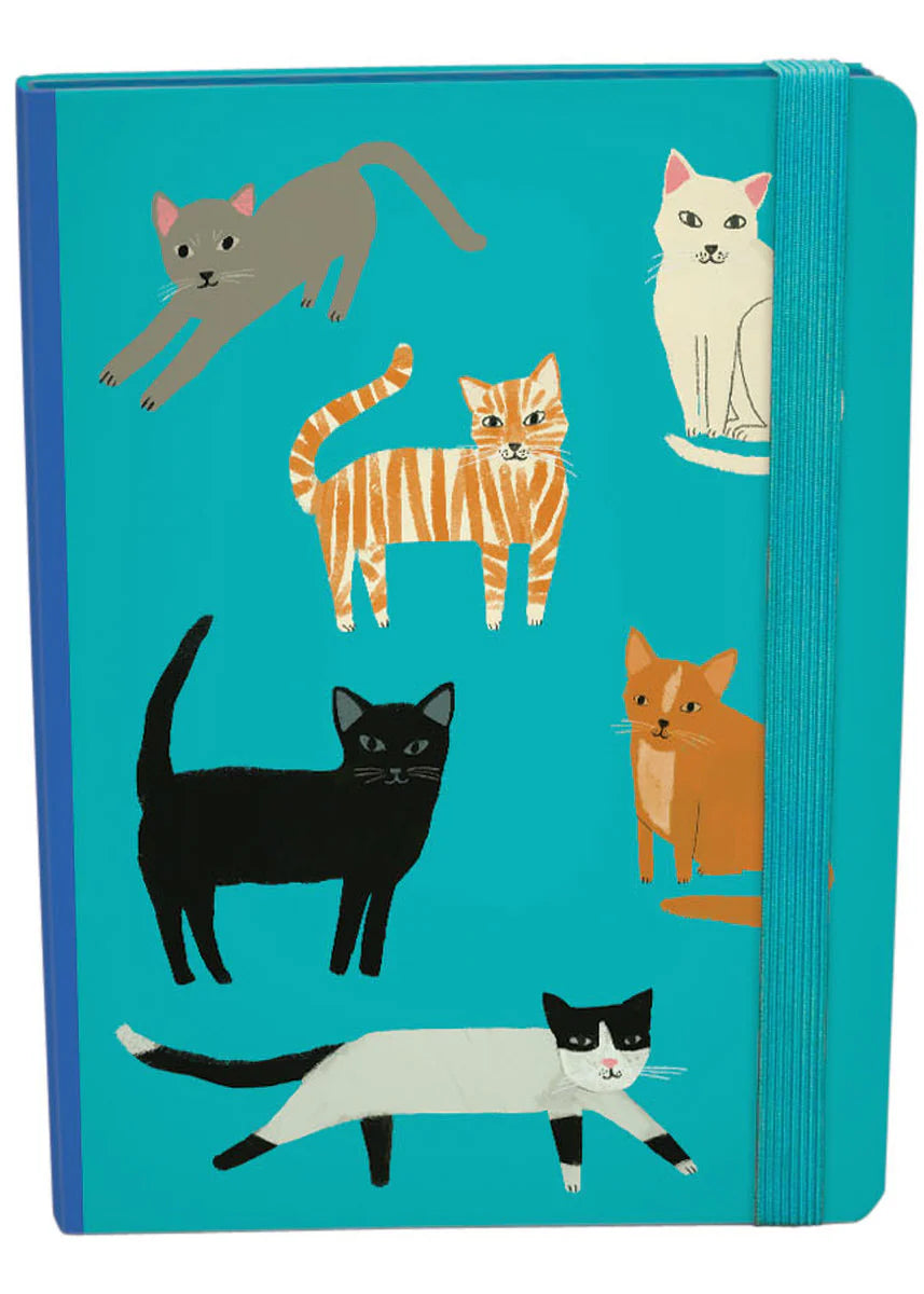 Roger La Borde Pretty Paws A5 Journal with elastic binder