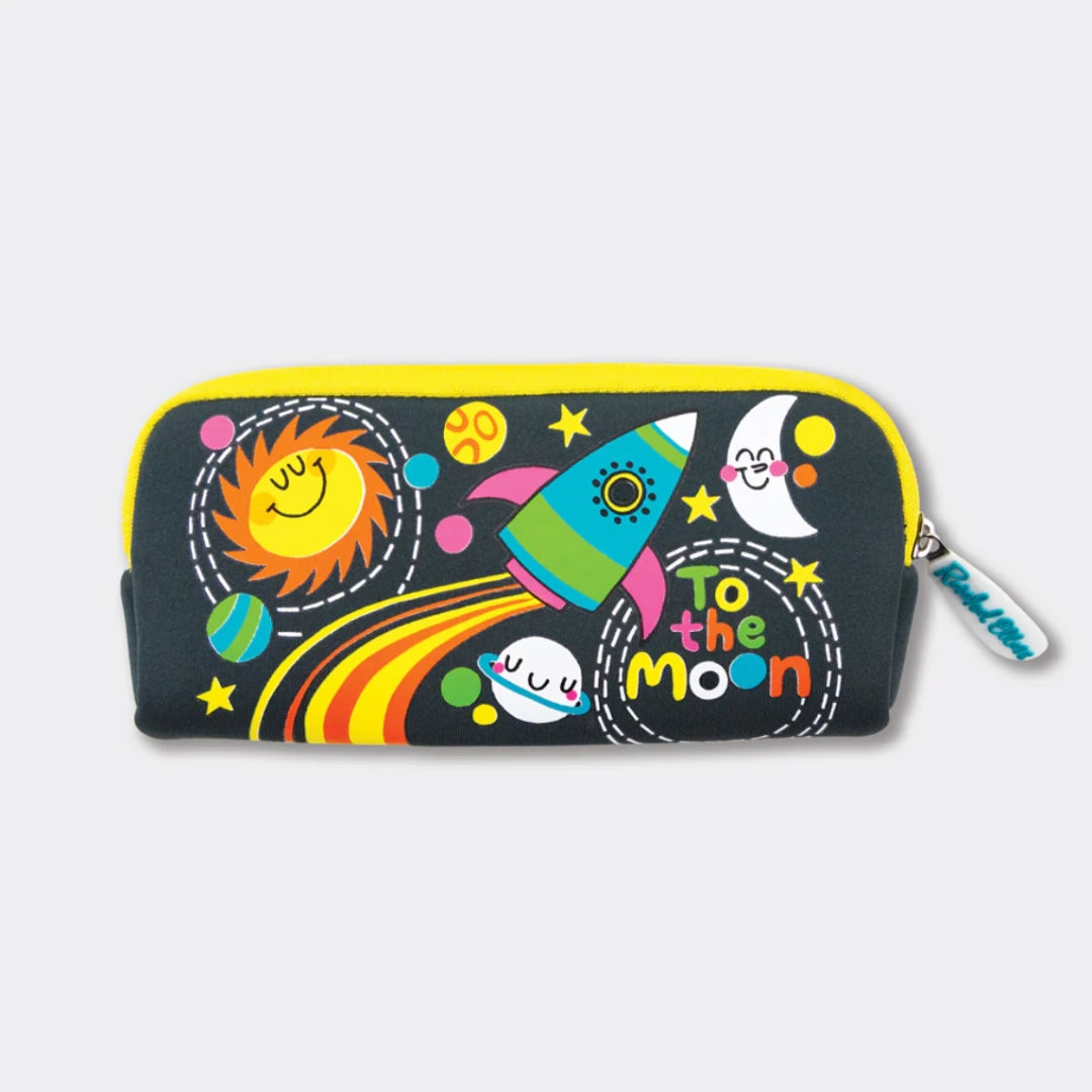 Back to School Rachel Ellen Neoprene Pencil Case Space