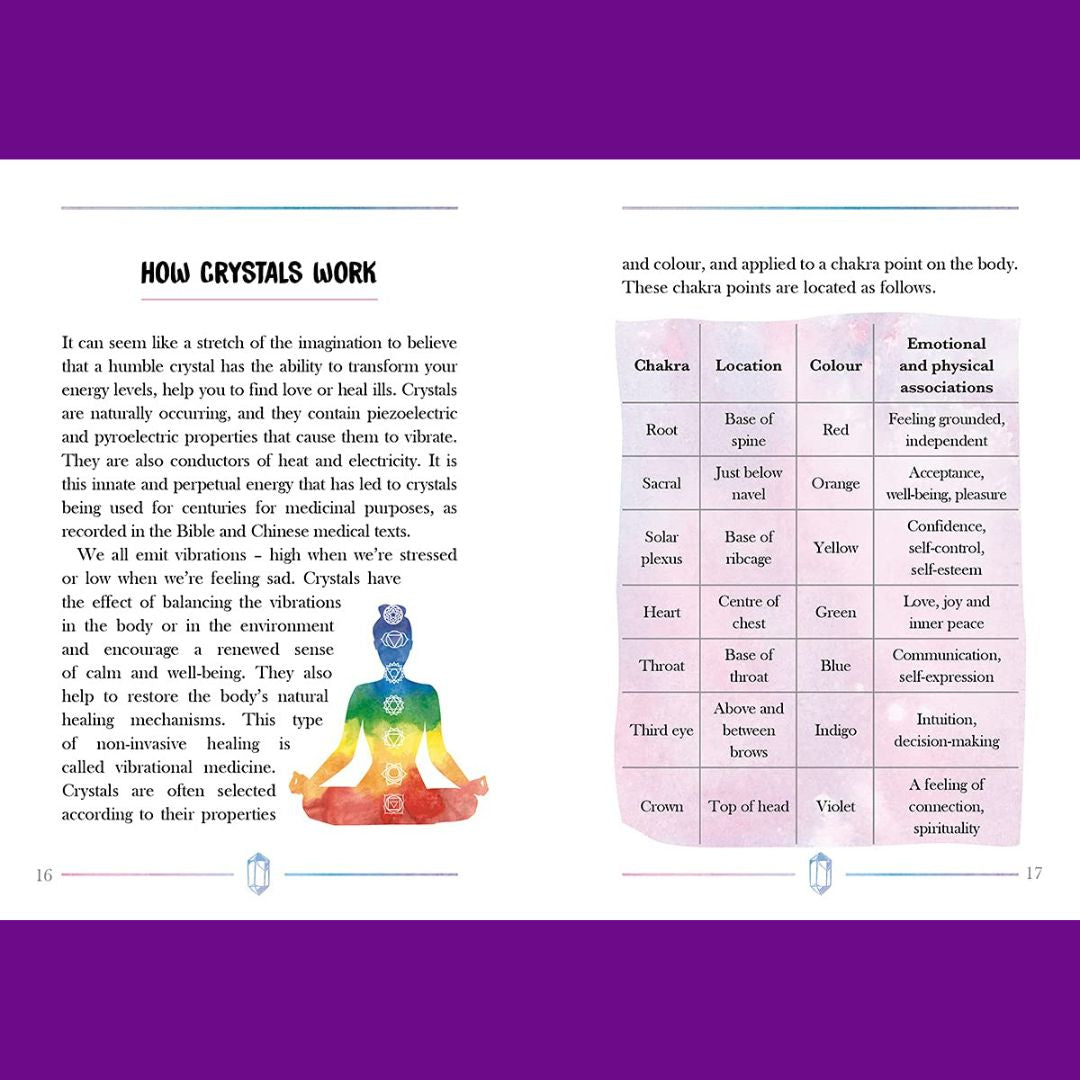 Brilliant Books | Little Book Of Crystals by Astrid Carvel by Weirs of Baggot Street