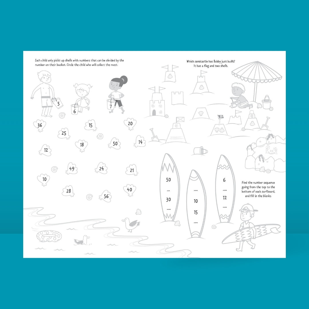 Bubs & Kids Little Bookworms Usborne Big Puzzle Pad by Weirs of Baggot Street