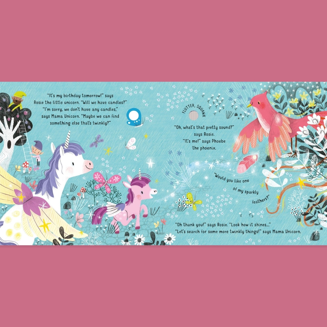 Bubs & Kids Little Bookworms Usborne Lights & Sounds Unicorns by Weirs of Baggot Street