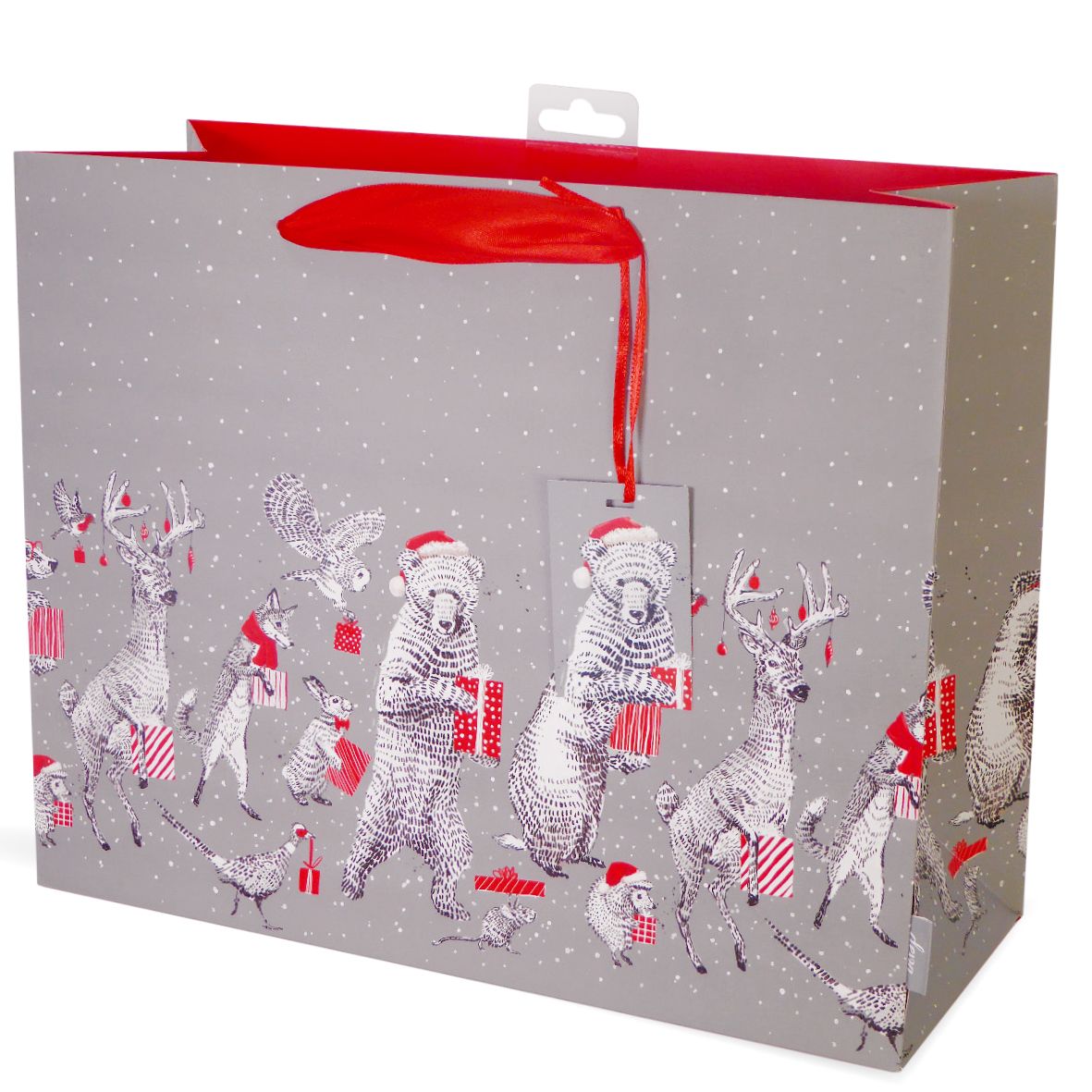 Christmas Gift Bag | Carrier  Animal Party by Weirs of Baggot Street