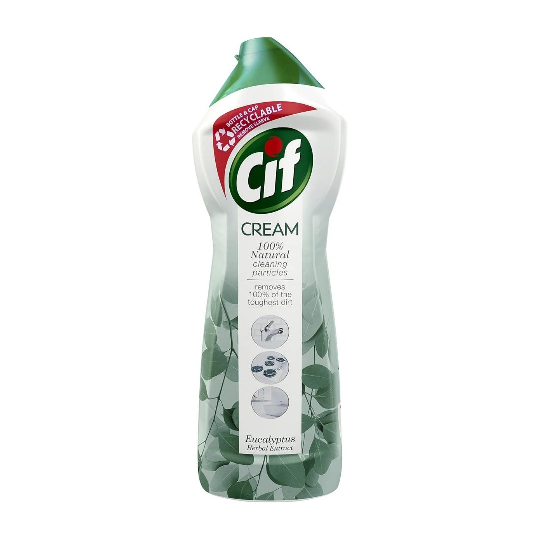 Cleaning Accessories Cif Cream Eucalyptus 750ml by Weirs of Baggot Street