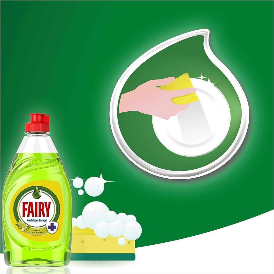 Cleaning Accessories Fairy Liquid Platinum Anti Bac Lime 820ml by Weirs of Baggot Street