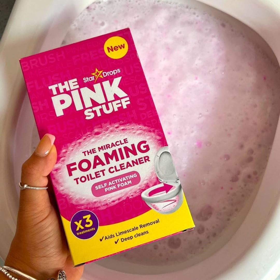 Cleaning Accessories The Pink Stuff Miracle Foaming Toilet Cleaner 3pk by Weirs of Baggot Street