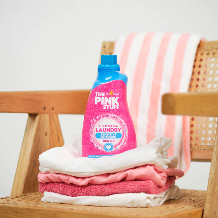 Cleaning The Pink Stuff Non Bio Laundry Liquid 960ml by Weirs of Baggot Street