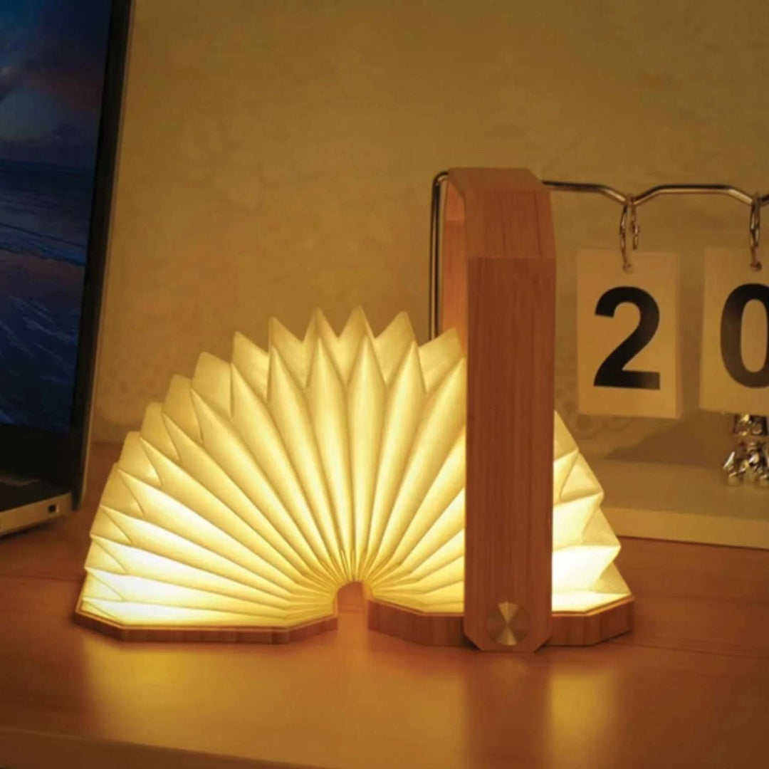 Clever Gadgets Gingko Design Smart Origami Lamp Bamboo by Weirs of Baggot Street