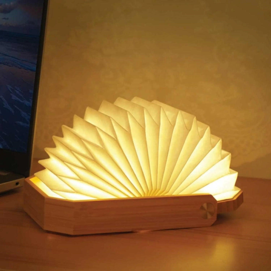 Clever Gadgets Gingko Design Smart Origami Lamp Bamboo by Weirs of Baggot Street