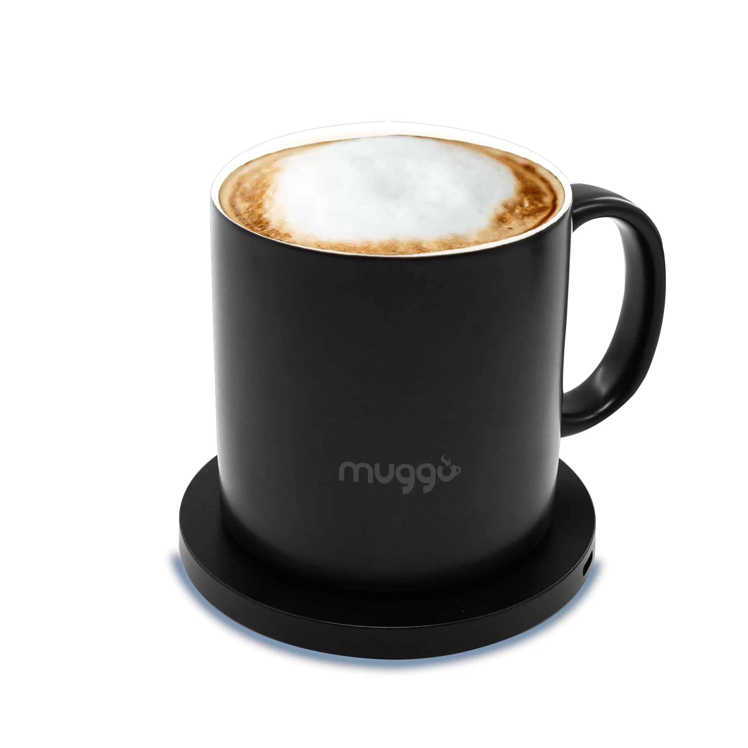 Clever Gadgets | Clever Gadgets Muggo Qi Black // Self-Heated Mug + Wireless Charger Coaster by Weirs of Baggot Street