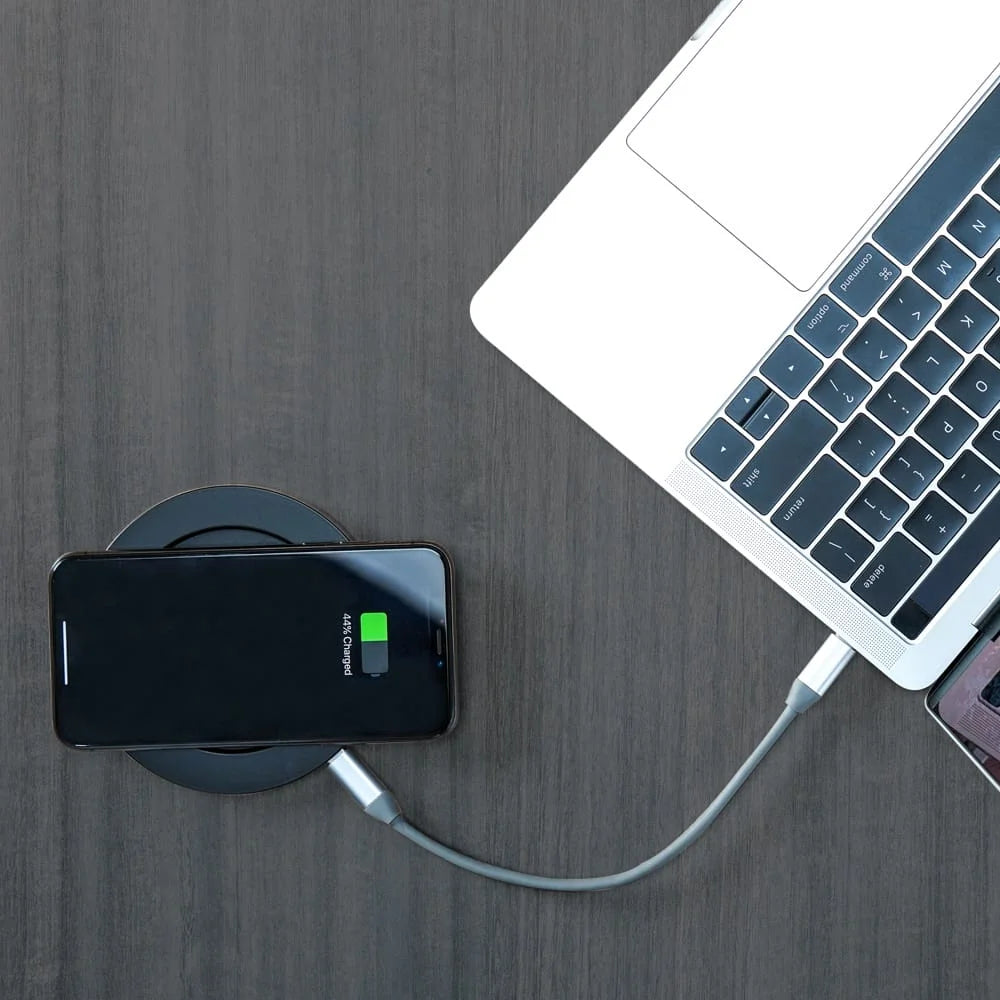 Clever Gadgets | Clever Gadgets Muggo Qi Black // Self-Heated Mug + Wireless Charger Coaster by Weirs of Baggot Street