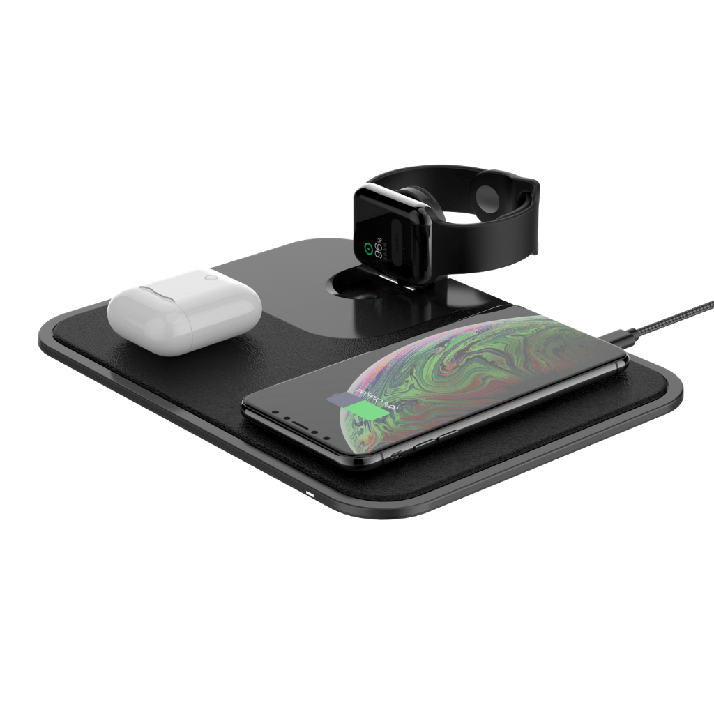 Clever Gadgets | Moovy 3-in-1 Wireless Fast Charging Pad by Weirs of Baggot Street