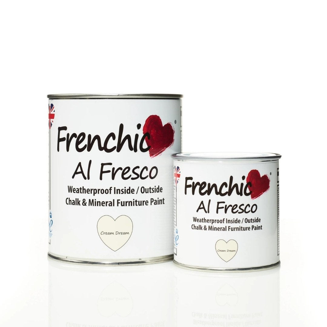 Cream Dream Frenchic Paint Al Fresco Inside _ Outside Range by Weirs of Baggot Street Irelands Largest and most Trusted Stockist of Frenchic Paint. Shop online for Nationwide and Same Day Dublin Delivery