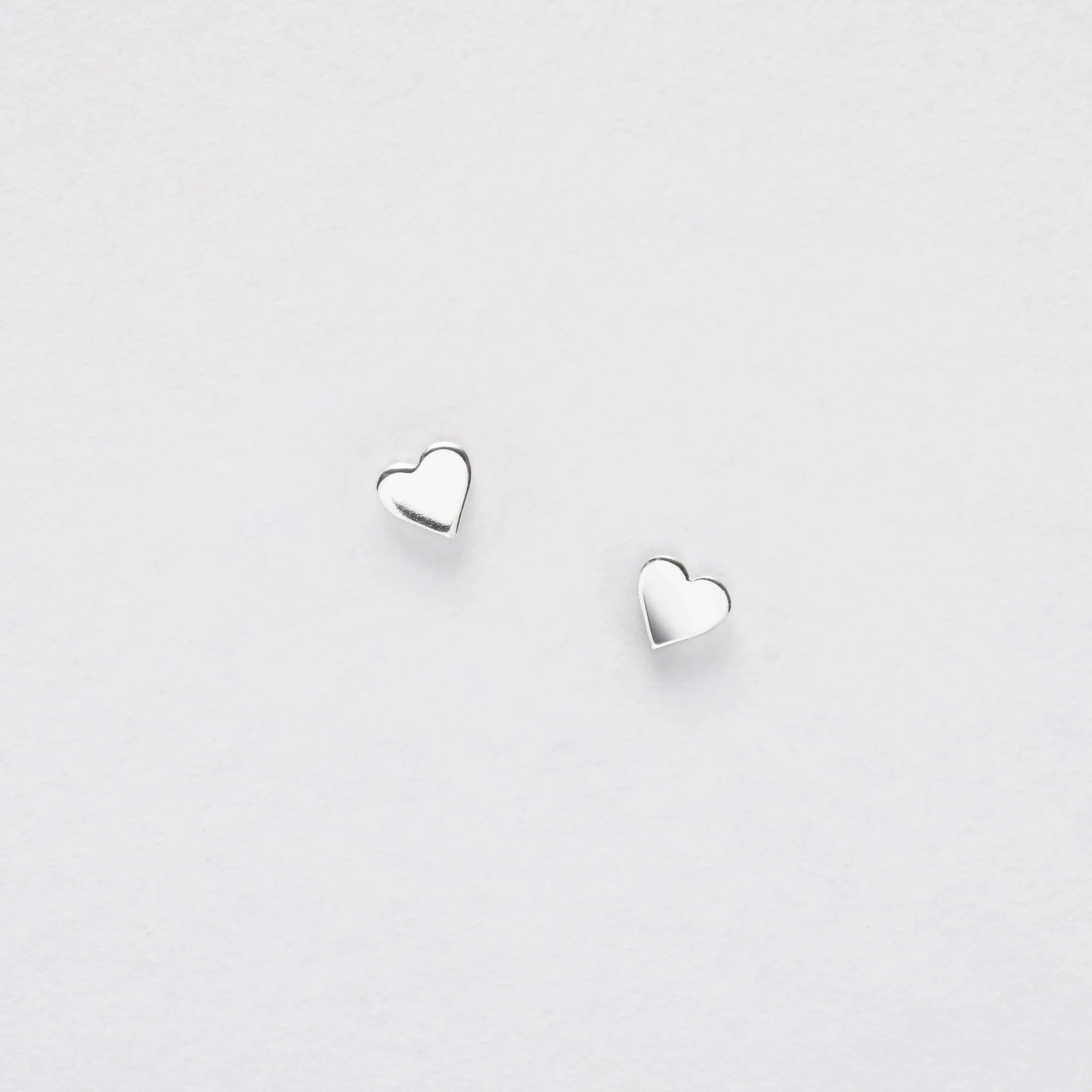 Crumble & Core  Heart Garland Card with Earrings in a White Box by Weirs of Baggot Street