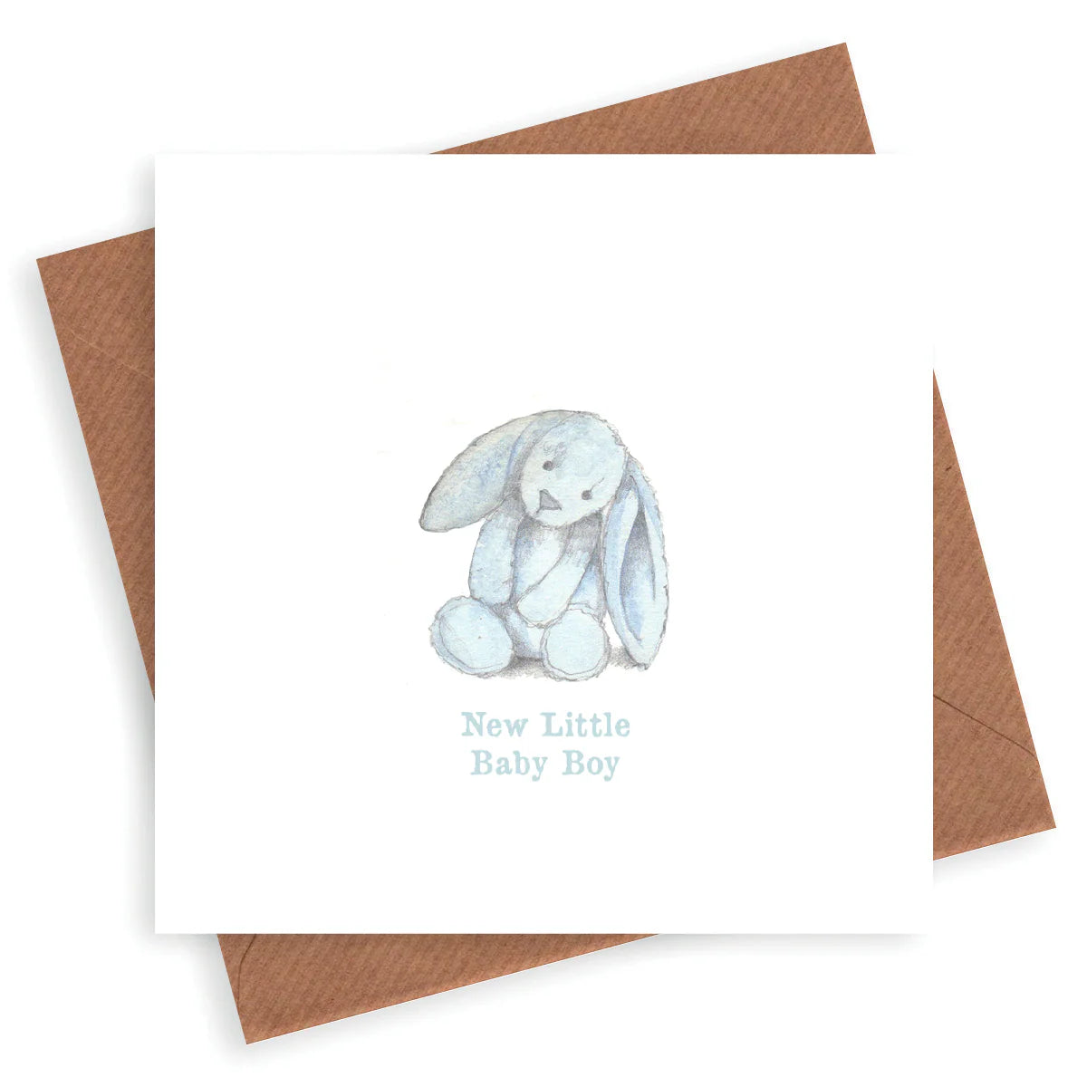 Fabulous Gifts Crumble & Core New Little Baby Boy Bunny Card by Weirs of Baggot Street