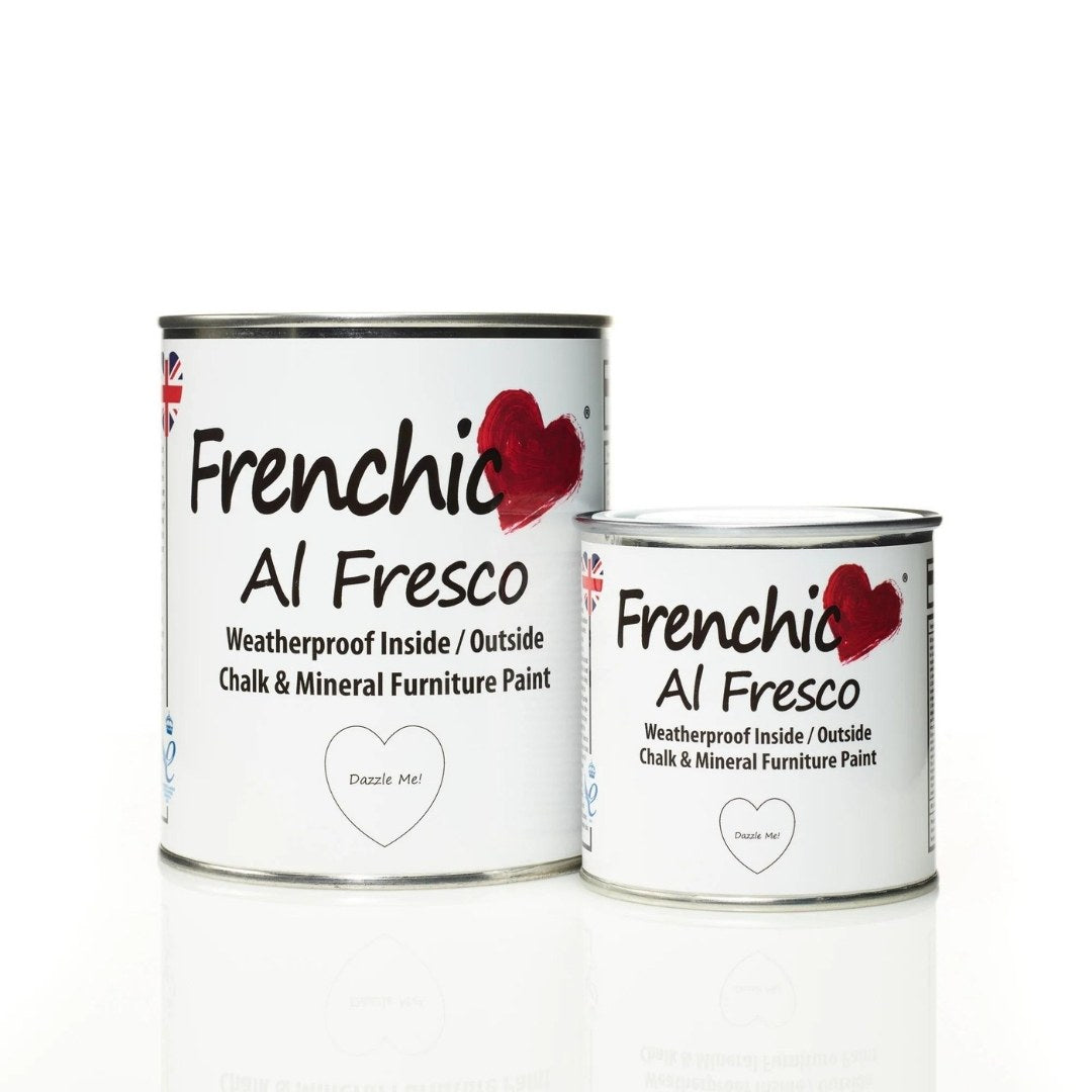 Dazzle Me Frenchic Paint Al Fresco Inside _ Outside Range by Weirs of Baggot Street Irelands Largest and most Trusted Stockist of Frenchic Paint. Shop online for Nationwide and Same Day Dublin Delivery