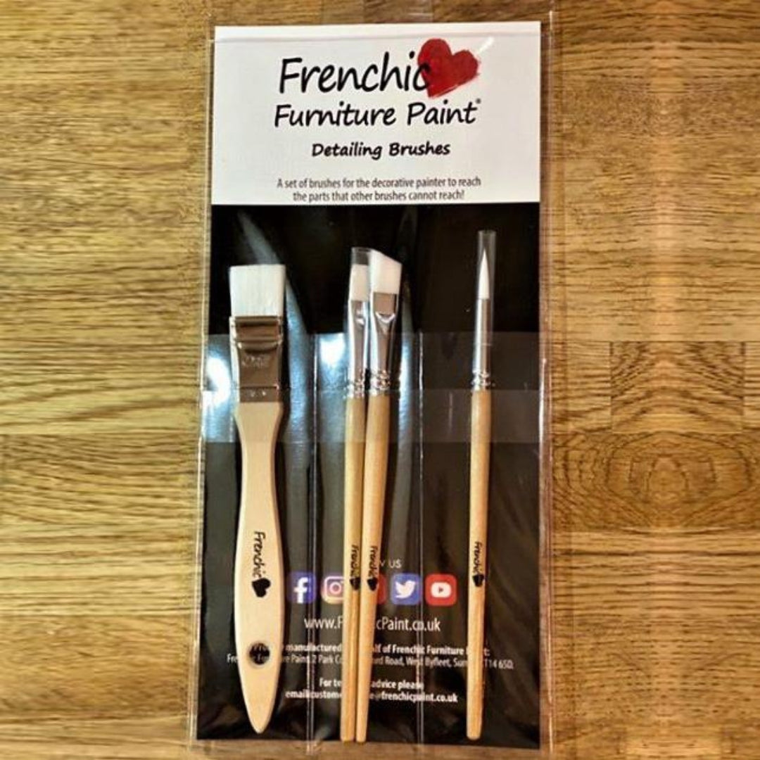 Detailing Brushes Set Frenchic Paint Brush Range by Weirs of Baggot Street Irelands Largest and most Trusted Stockist of Frenchic Paint. Shop online for Nationwide and Same Day Dublin Delivery