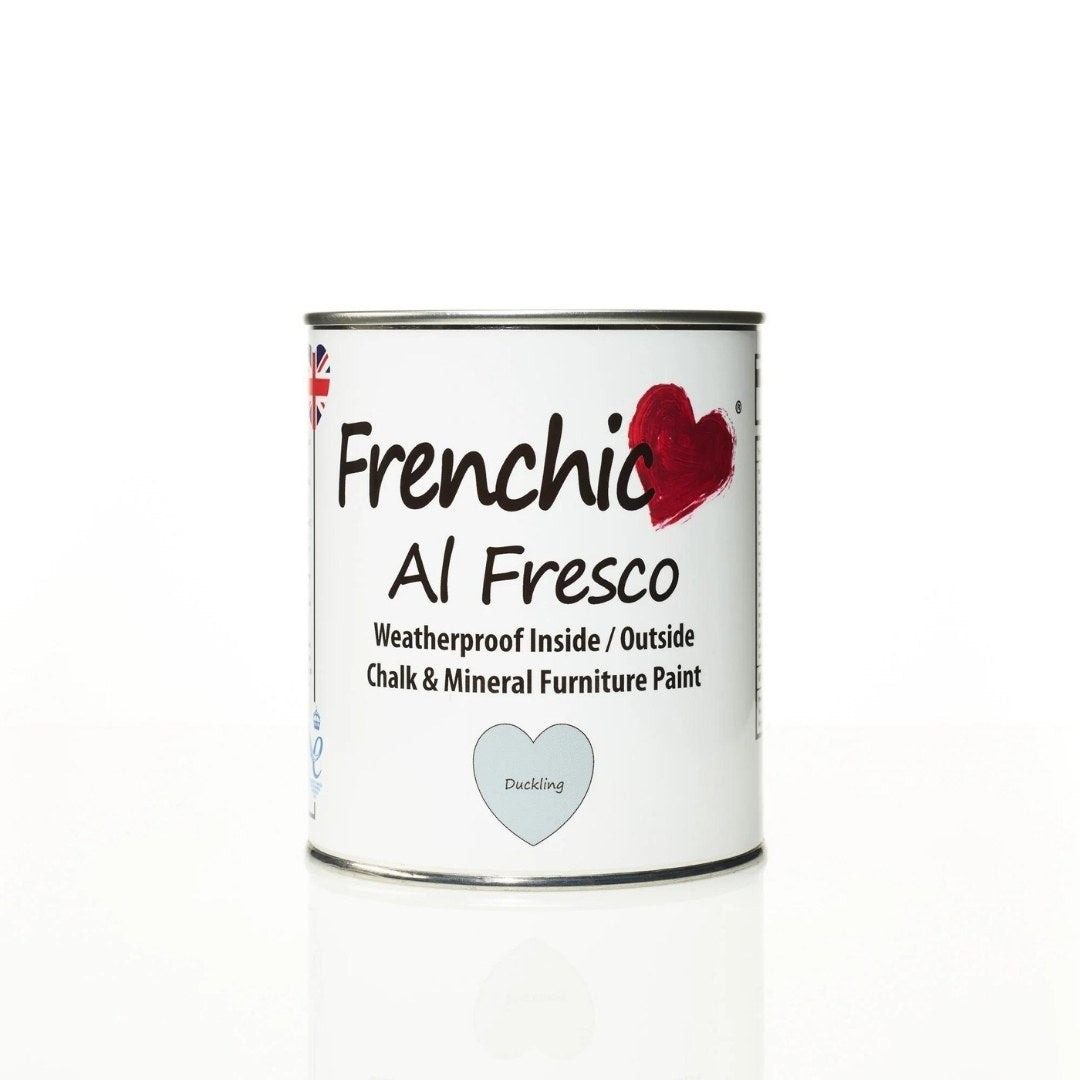 Duckling Frenchic Paint Al Fresco Inside _ Outside Range by Weirs of Baggot Street Irelands Largest and most Trusted Stockist of Frenchic Paint. Shop online for Nationwide and Same Day Dublin Delivery