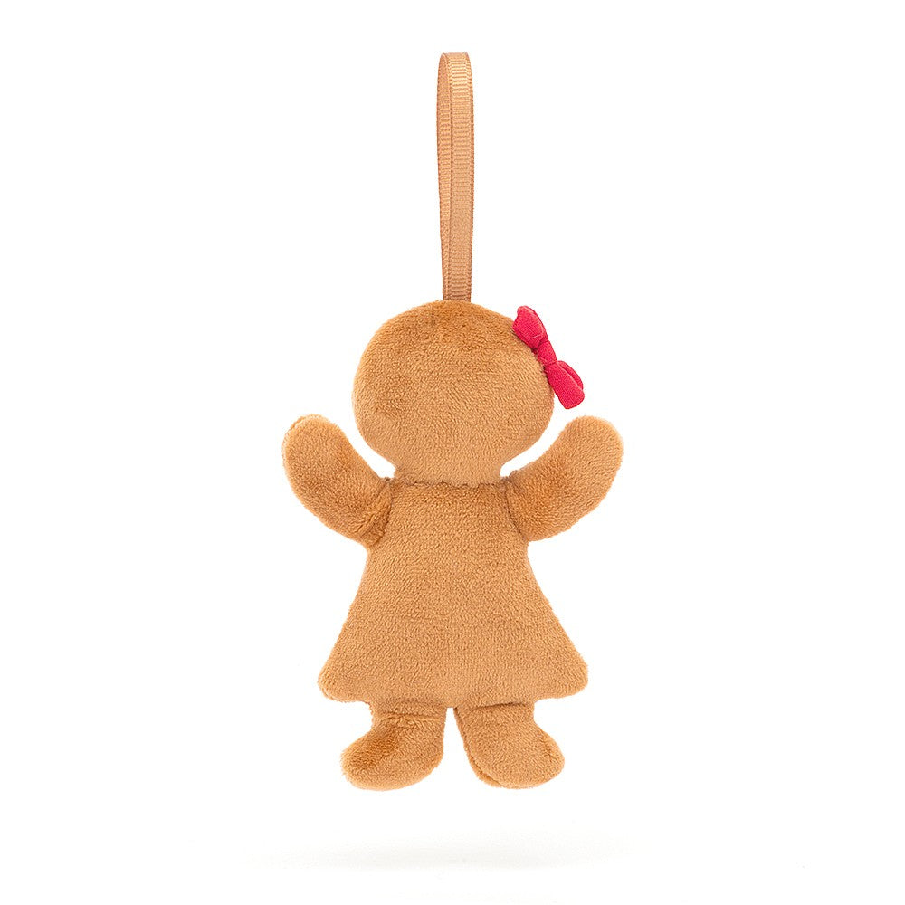 Jellycat Festive Folly Christmas Gingerbread Ruby