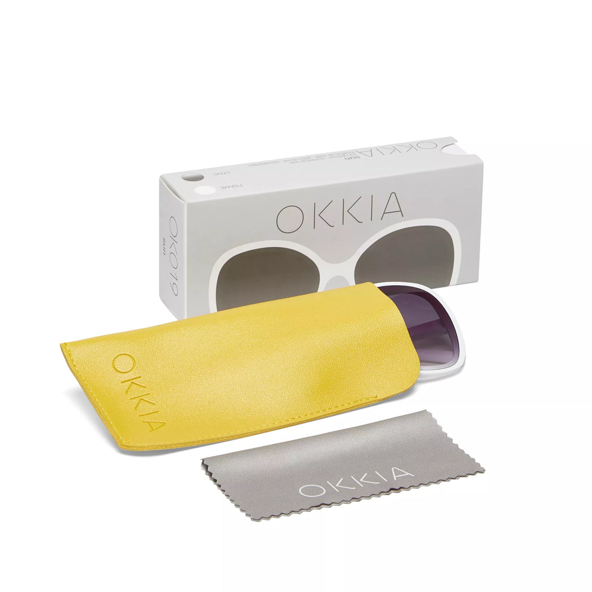Fabulous Gifts Okkia Sunglasses Butterfly Optical White by Weirs Gifts