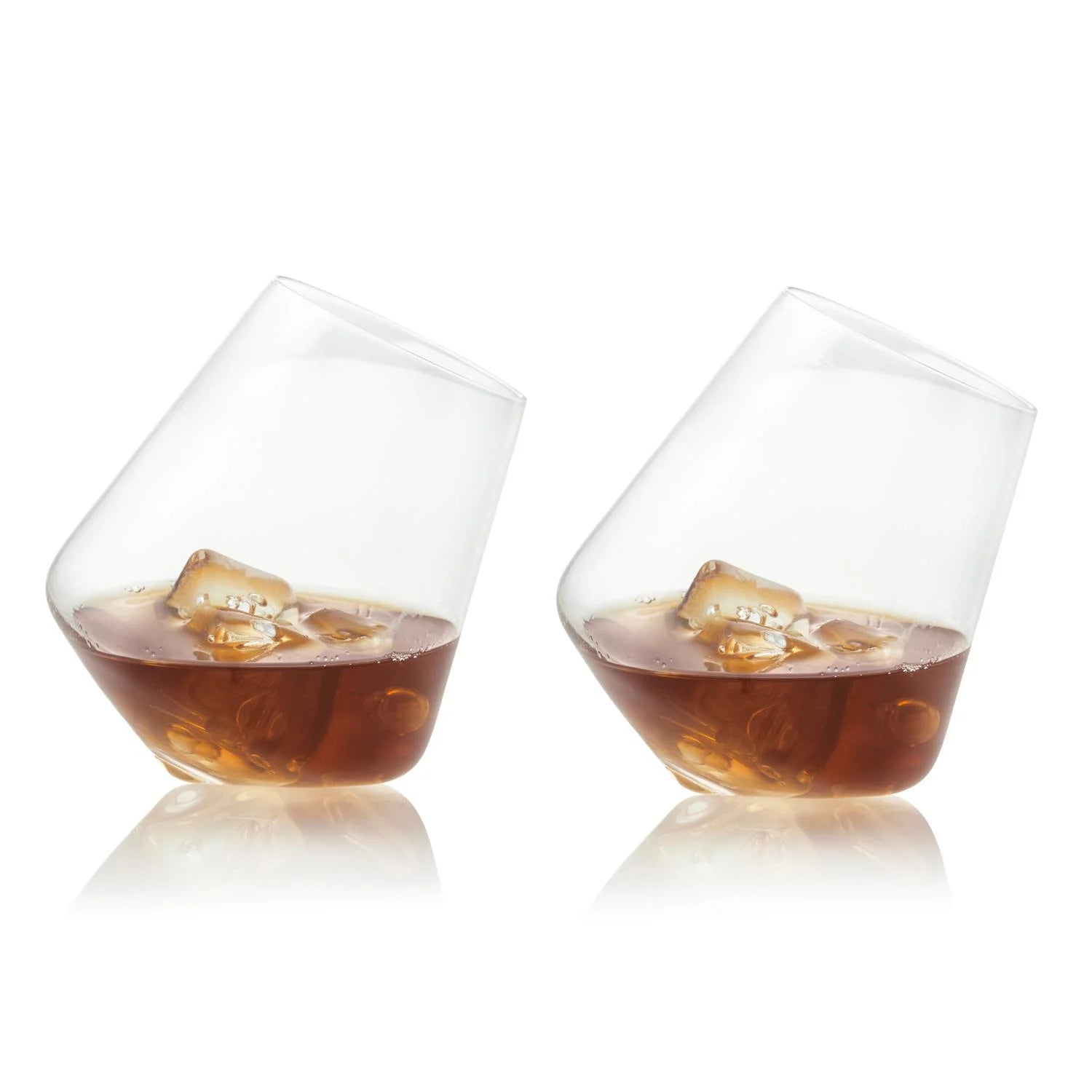 Fab Gifts | Bar & Drinks Rolling Glasses Pair by Weirs of Baggot Street