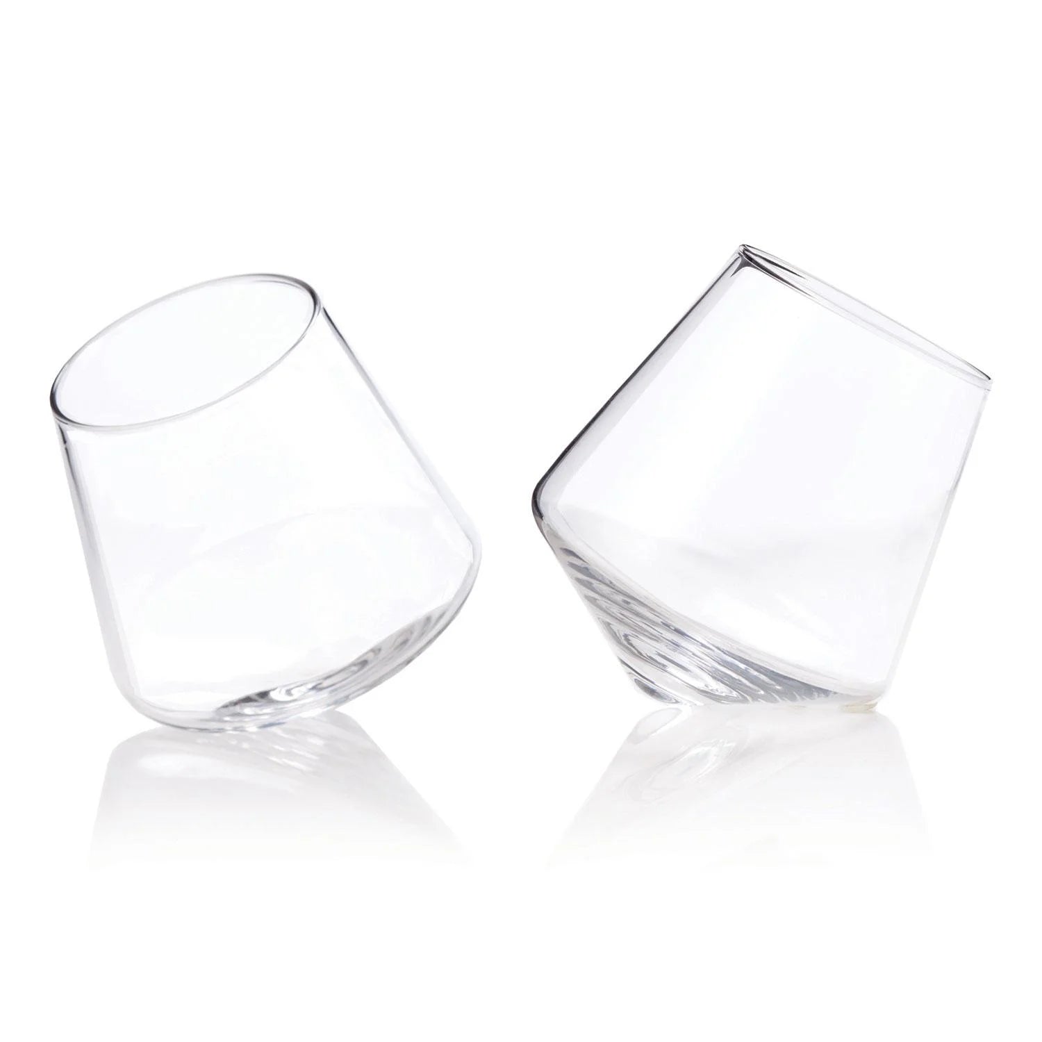 Fab Gifts | Bar & Drinks Rolling Glasses Pair by Weirs of Baggot Street