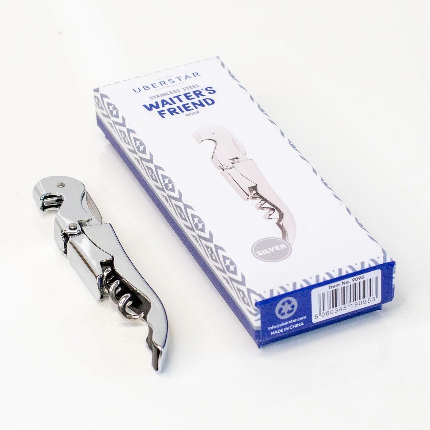 Fab Gifts | Bar & Drinks Waiters Friend Silver by Weirs of Baggot Street