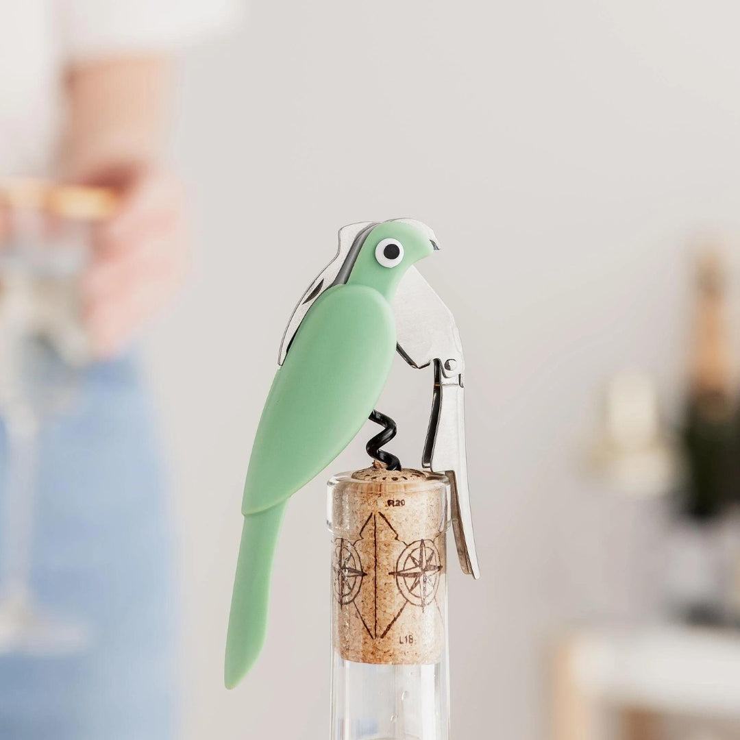 Fab Gifts | Budgie Bottle Opener Green by Weirs of Baggot Street