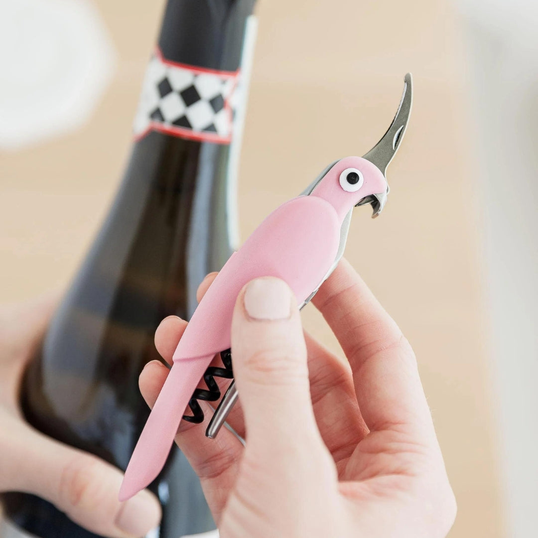 Fab Gifts | Budgie Bottle Opener Pink by Weirs of Baggot Street