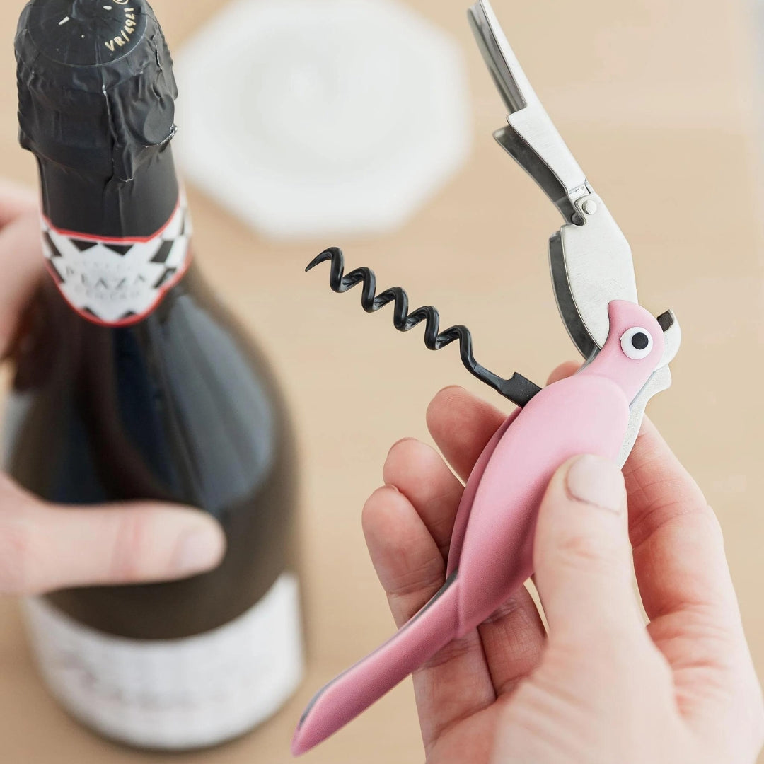 Fab Gifts | Budgie Bottle Opener Pink by Weirs of Baggot Street