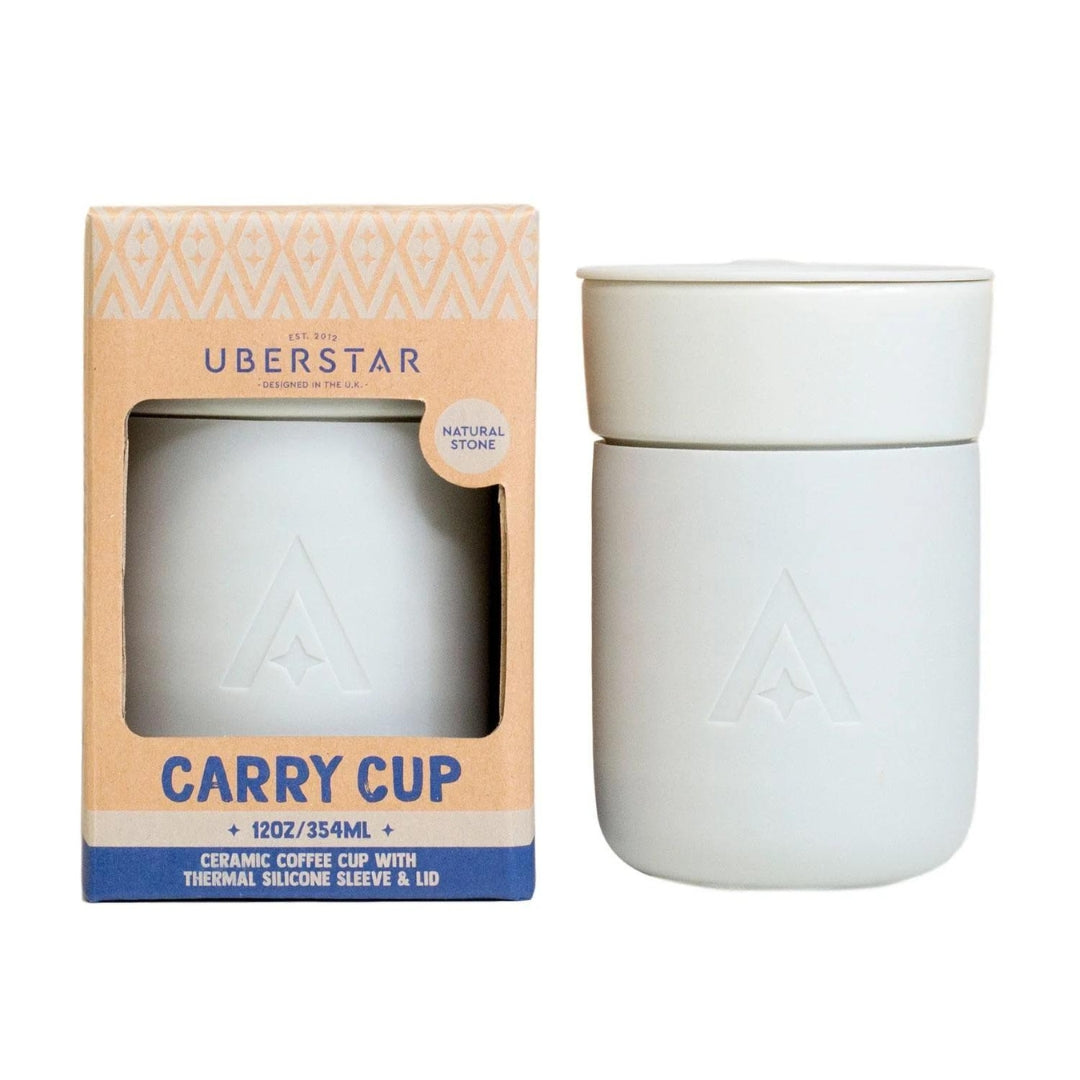 Fab Gifts | Carry Cups Natural Stone by Weirs of Baggot Street