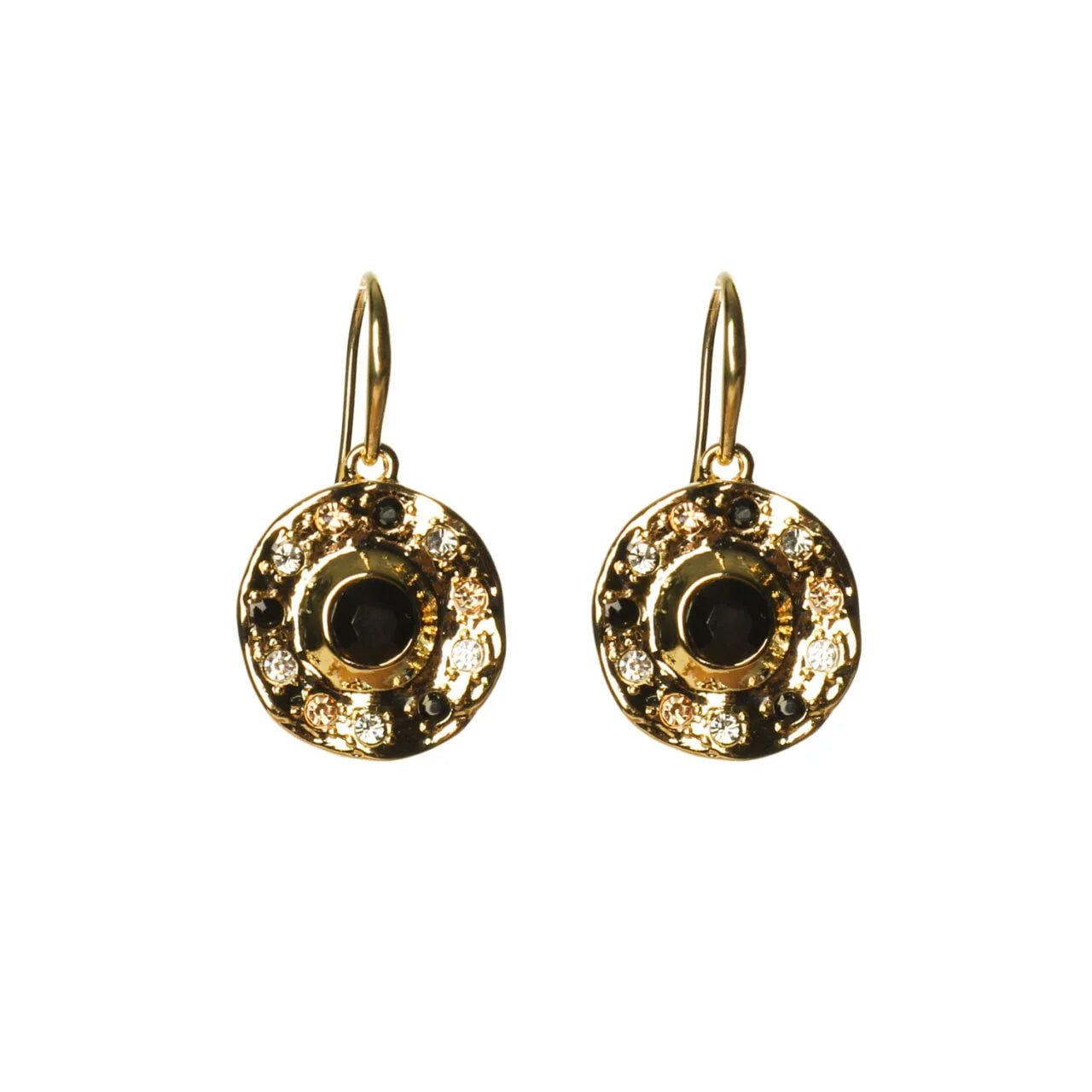 Fab Gifts | Jewellery Earrings Drop Black by Weirs of Baggot Street