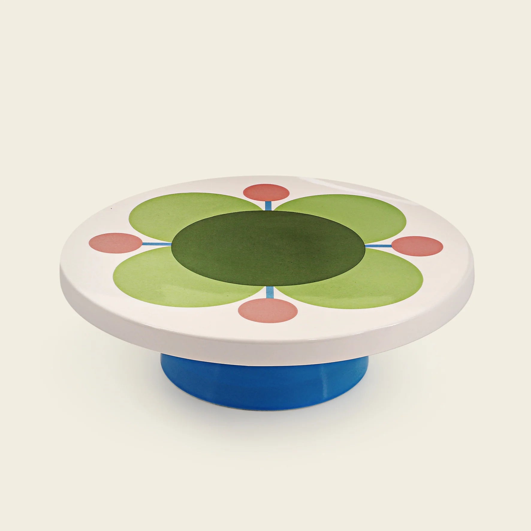 Fab Gifts | Orla Kiely Atomic Flower Cake Stand by Weirs of Baggot Street