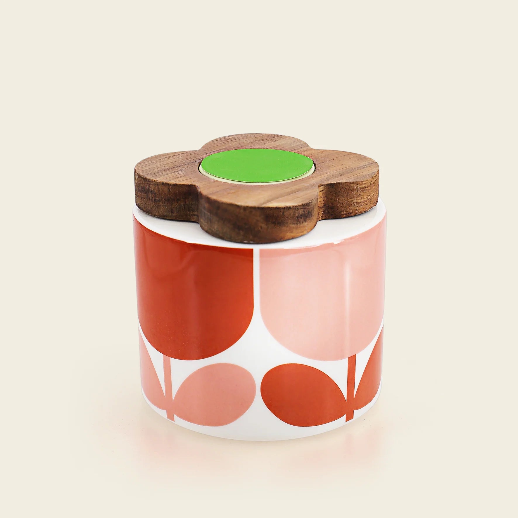 Fab Gifts | Orla Kiely Block Flower Sugar Pot Tomato by Weirs of Baggot Street