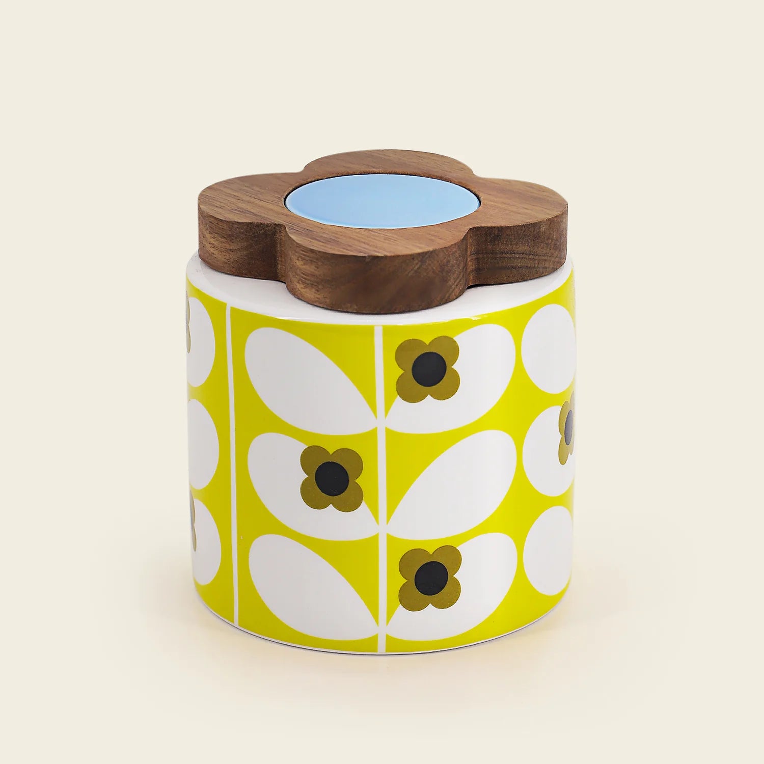 Fab Gifts | Orla Kiely Wild Rose Stem Dandelion Storage Jar 1.1L by Weirs of Baggot Street