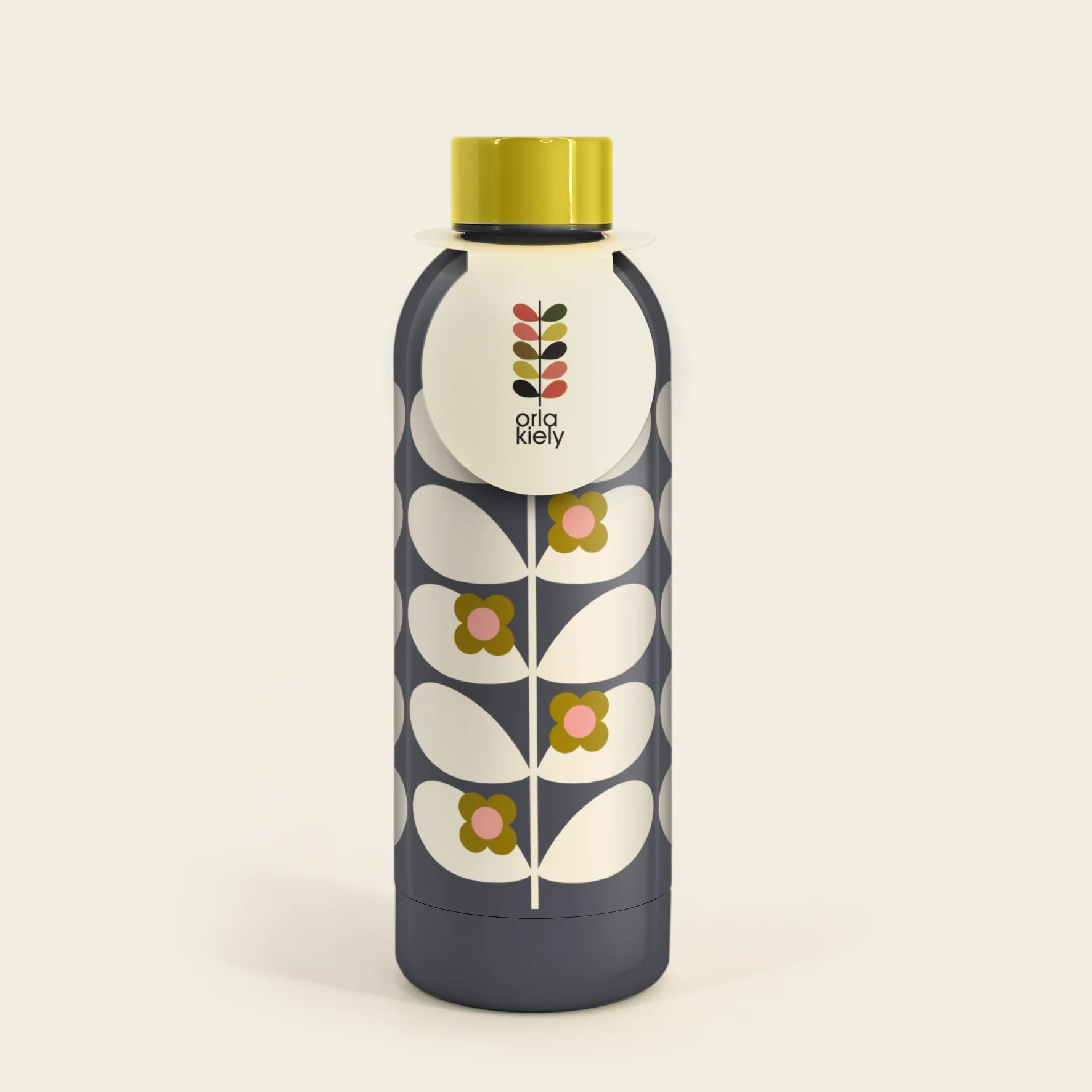 Fab Gifts | Orla Kiely Wild Rose Stem Stainless Steel Water Bottle by Weirs of Baggot Street