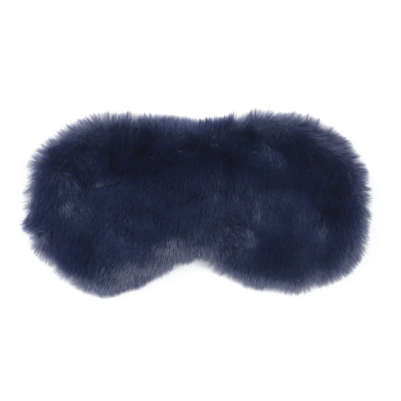 Fab Gifts | Winter Accessories Faux Fur Eye Mask Navy by Weirs of Baggot Street