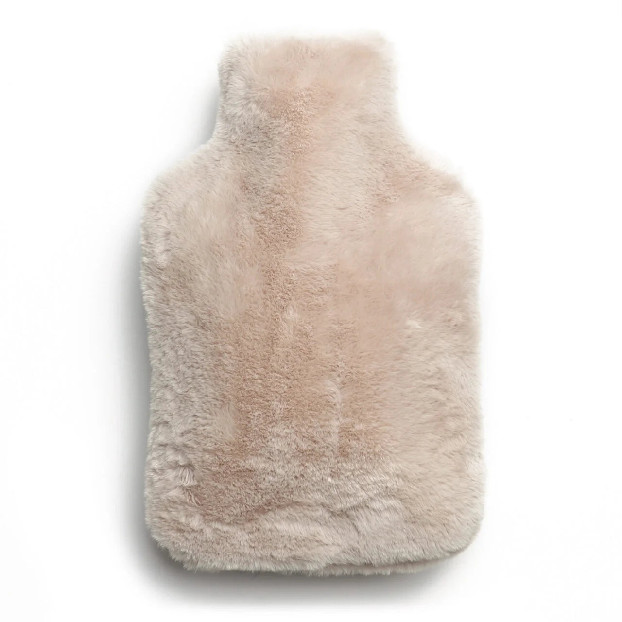 Fab Gifts | Winter Accessories Faux Fur Hot Water Bottle Cover Cream by Weirs of Baggot Street