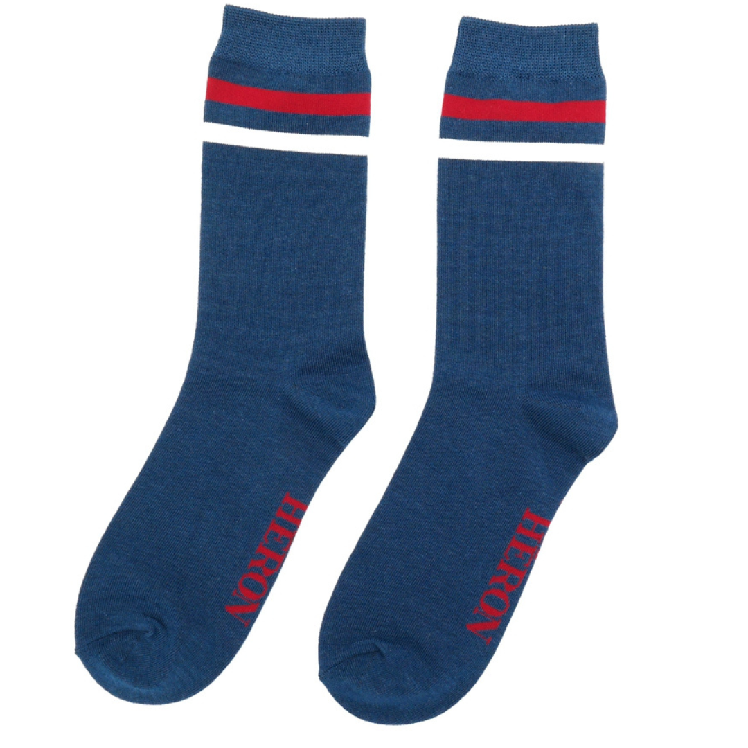 Fabulous Gifts Apparel Men's Sport Stripes Navy by Weirs of Baggot Street