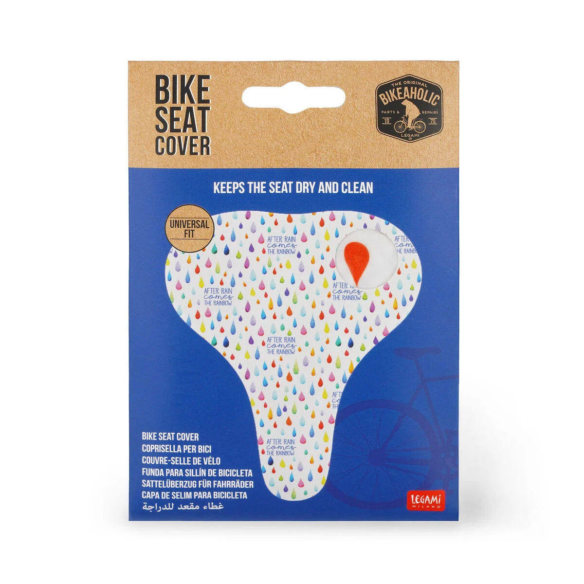 Fabulous Gifts Bike Legami Bike Seat Cover After Rain by Weirs of Baggot Street