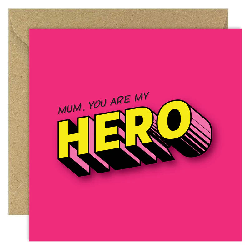 Fabulous Gifts Bold Bunny Hero Mum Card by Weirs of Baggot Street