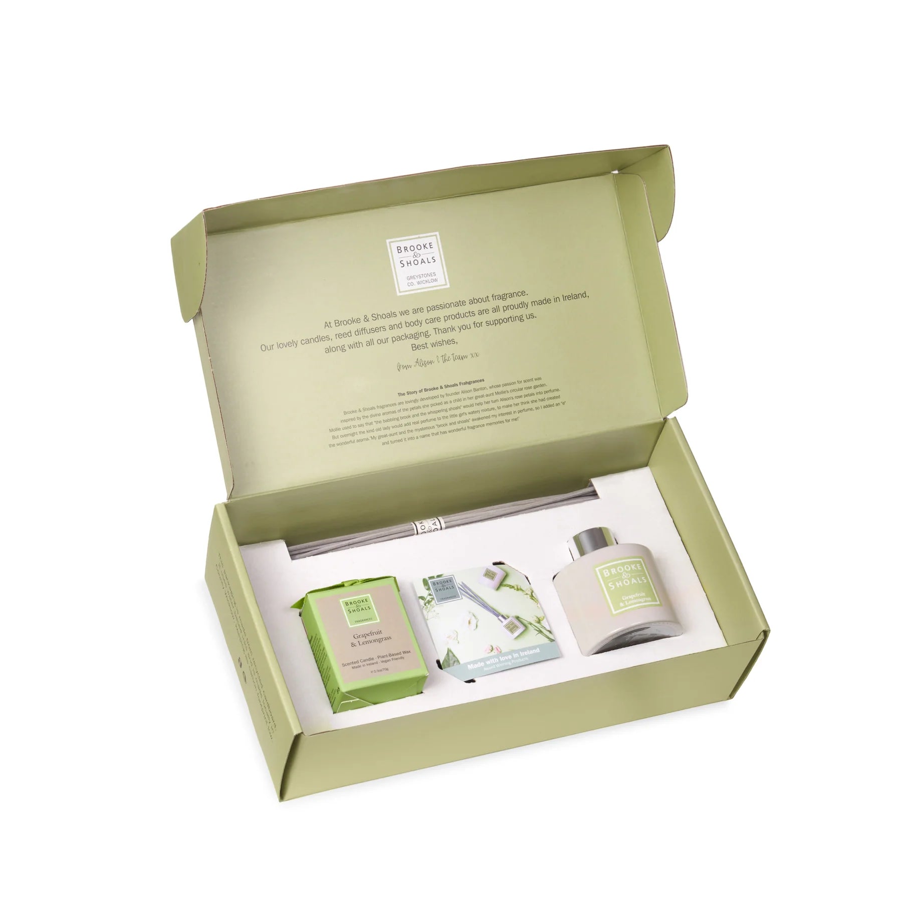 Fabulous Gifts Brooke & Shoals Gift Set Grapefruit & Lemongrass by Weirs of Baggot Street