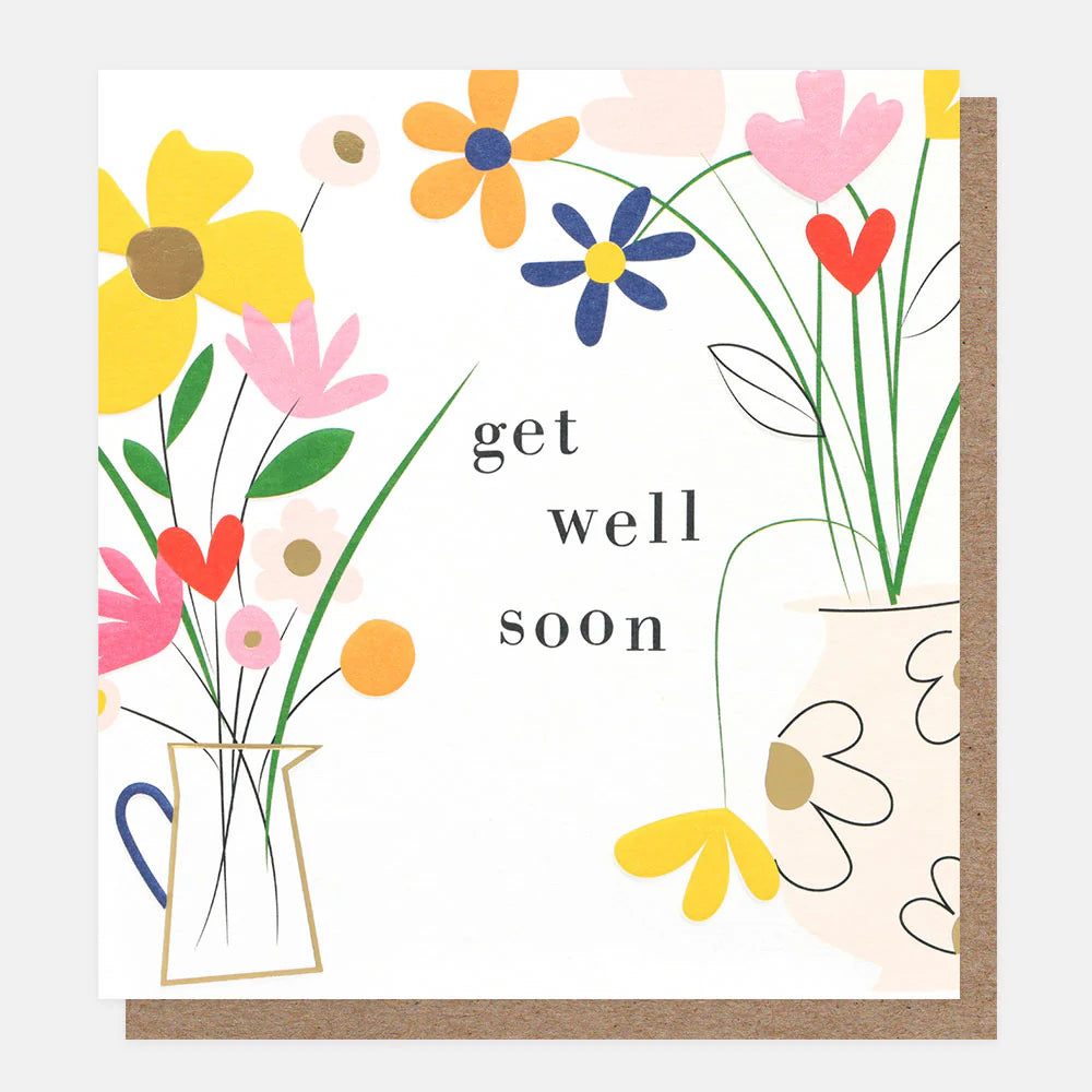 Fabulous Gifts Caroline Gardner Get Well Soon Card by Weirs of Baggot Street