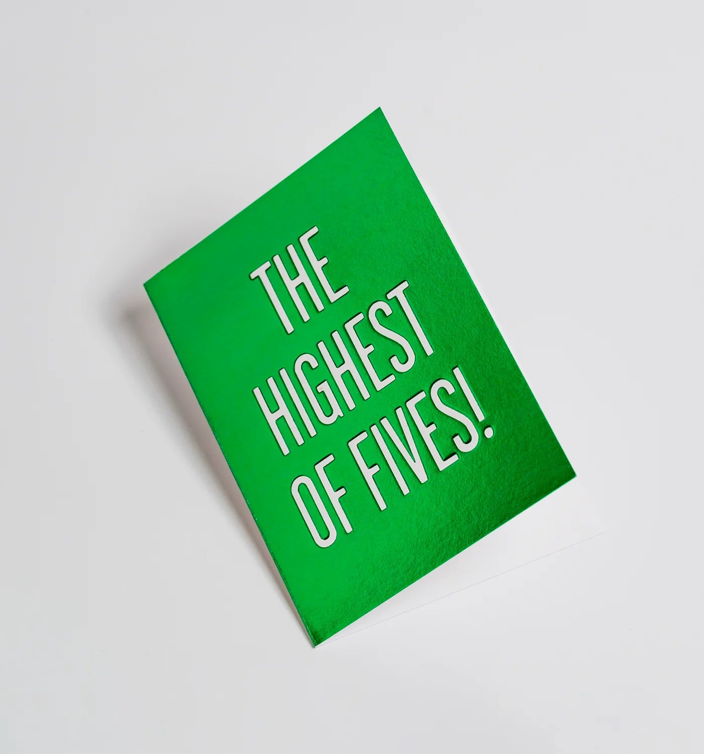 Fabulous Gifts Cher The Highest Of Fives Card by Weirs of Baggot Street