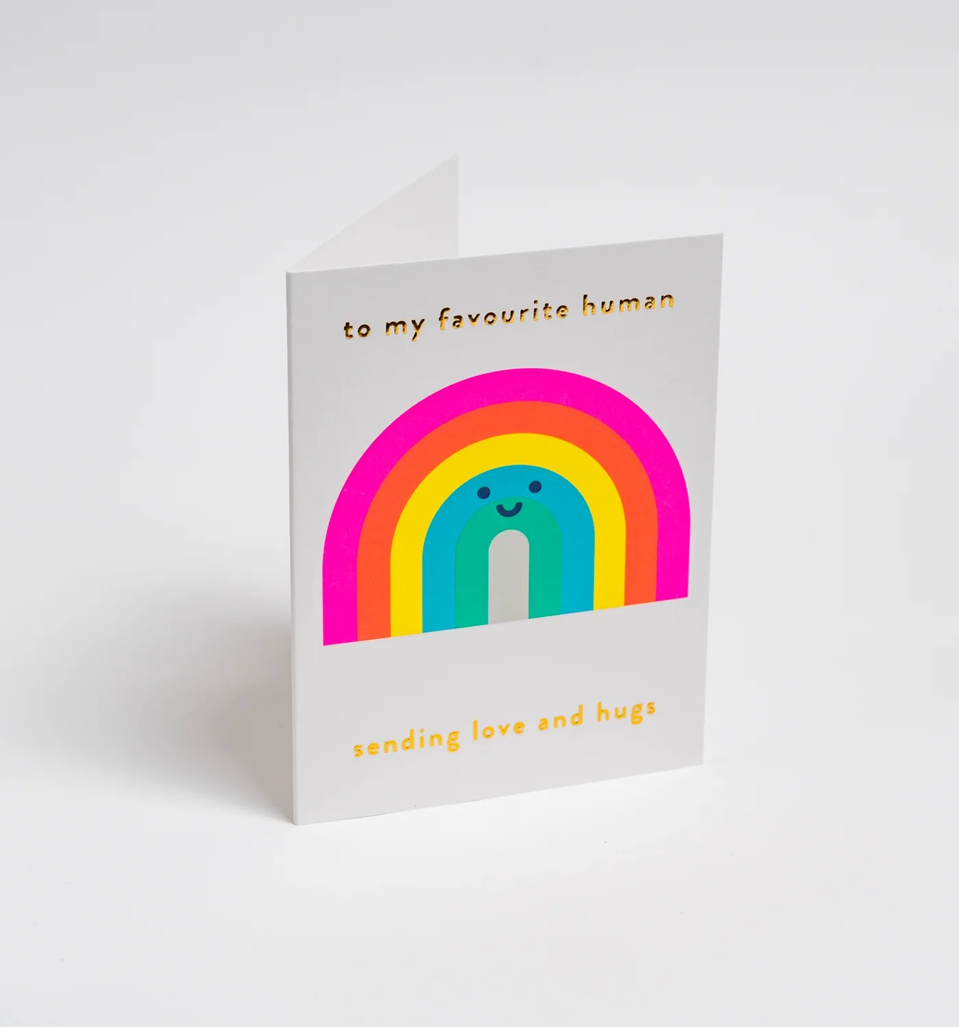 Fabulous Gifts Cher To My Favorite Human Rainbow Card by Weirs of Baggot Street