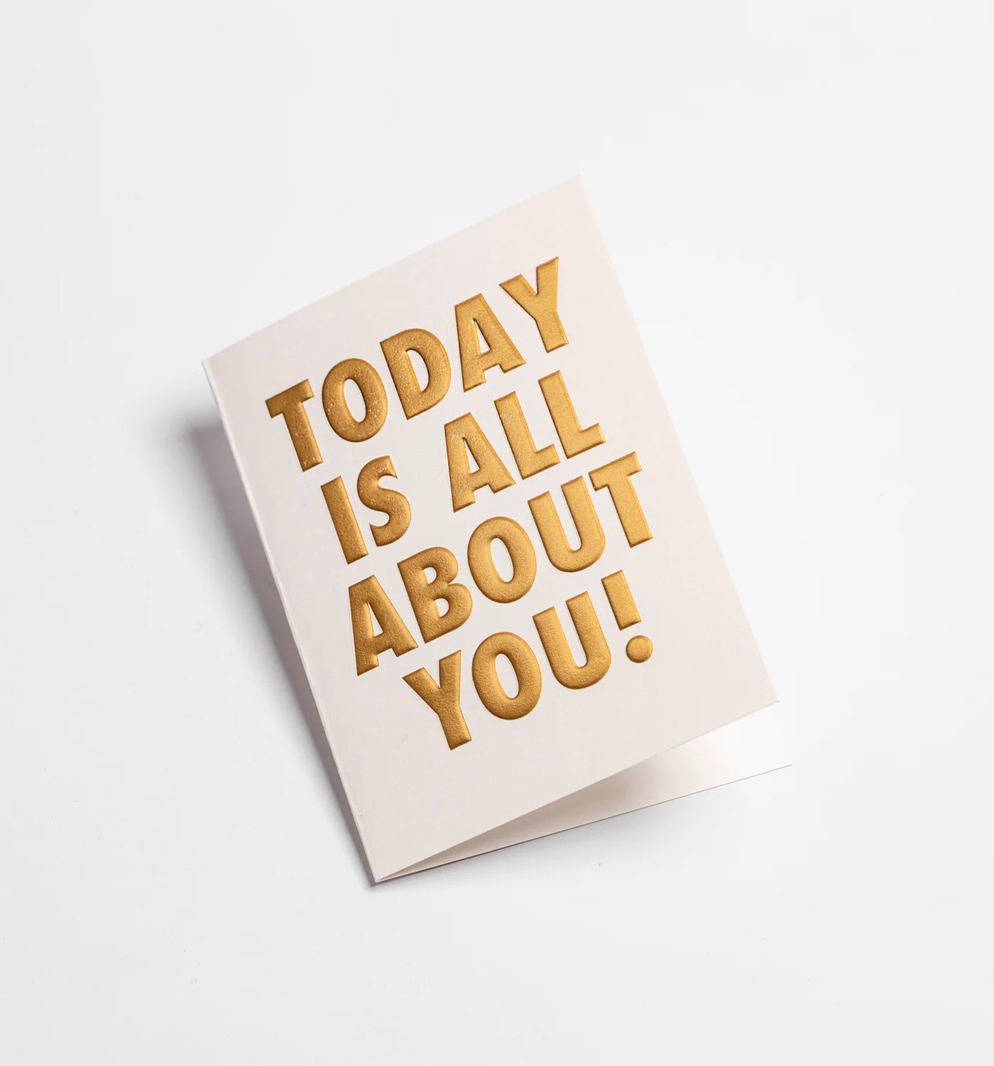 Fabulous Gifts Cher Today Is All About You Card by Weirs of Baggot Street