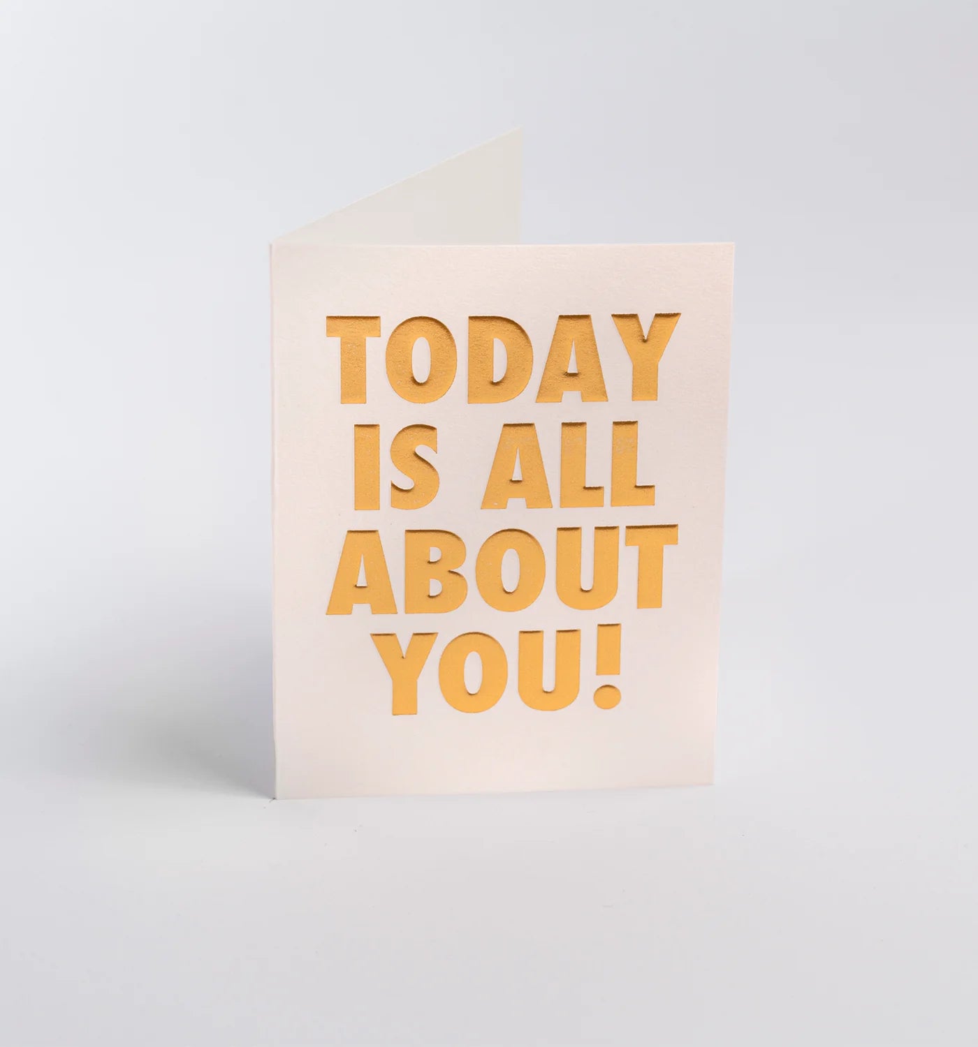 Fabulous Gifts Cher Today Is All About You Card by Weirs of Baggot Street