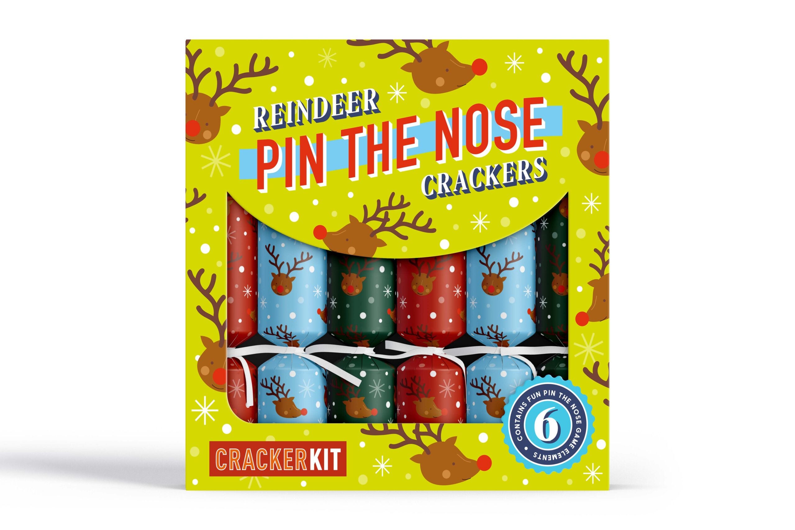 Fabulous Gifts Christmas Crackers Holly & Ivy Games Crackers Pin The Nose  by Weirs of Baggot Street