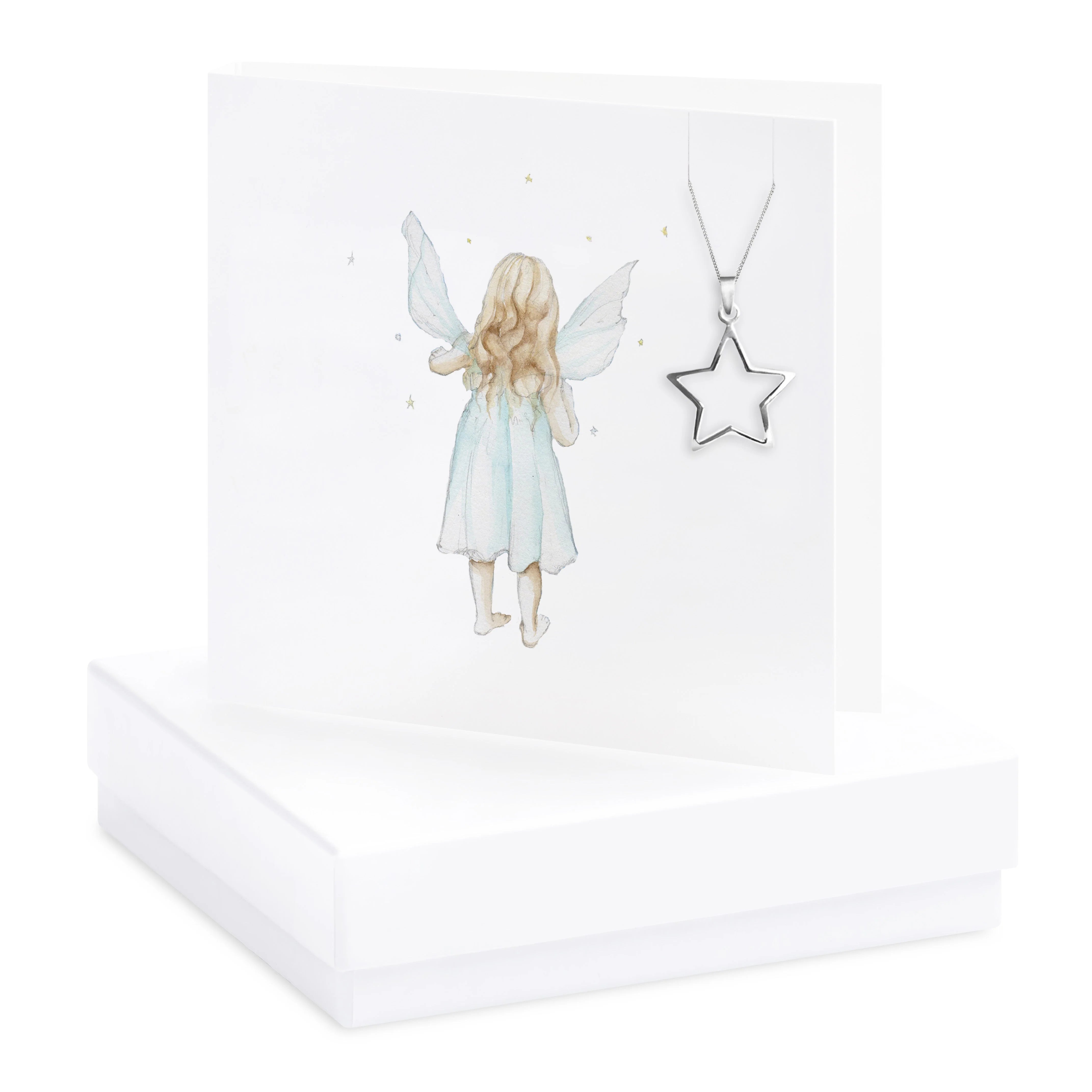 Fabulous Gifts Crumble & Core Box Fairy Necklace Card  by Weirs of Baggot Street