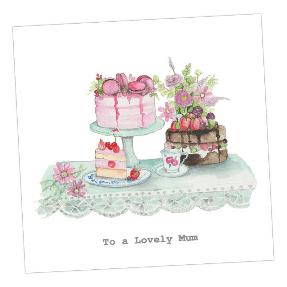 Fabulous Gifts Crumble & Core Mums Tea Card by Weirs of Baggot Street