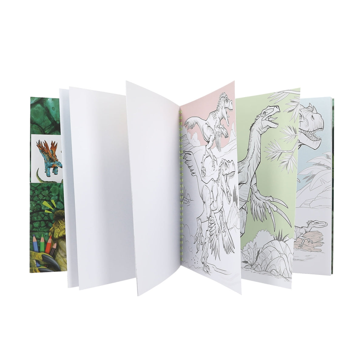 Fabulous Gifts Dino World Colouring Book With Reversible Seqins by Weirs of Baggot Street